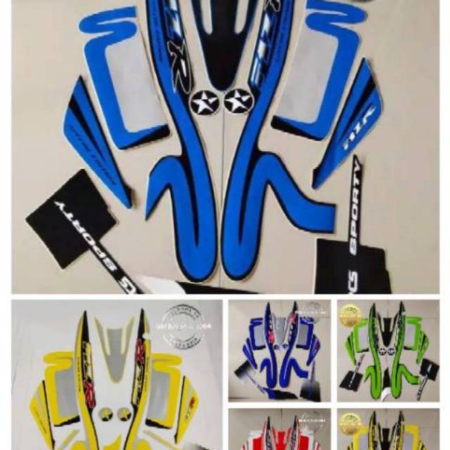 striping YAMAHA F1ZR fiz r caltex