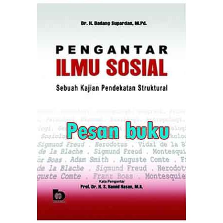 

Buku Pengantar Ilmu Sosial Dadang Supardan