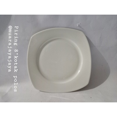 PIRING 11 KOTAK POLOS RA I PIRING ROTI BAKAR I PIRING SAJI