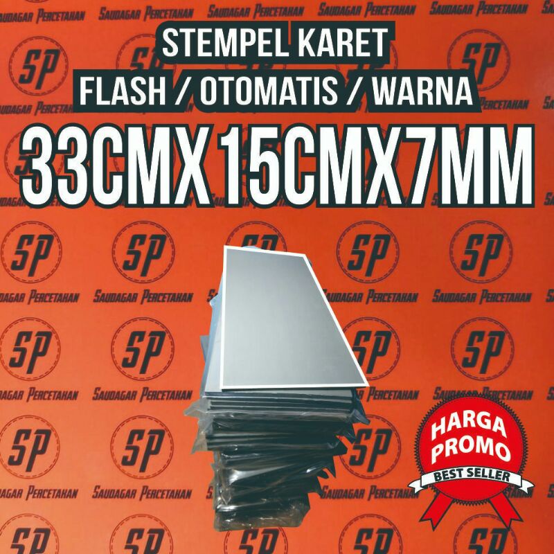 

KARET STEMPEL FLASH OTOMATIS READY 33x15cm JunDW
