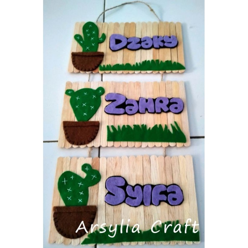 Hiasan dinding/hiasan pintu/hiasan dinding kain flanel/wall decor flanel