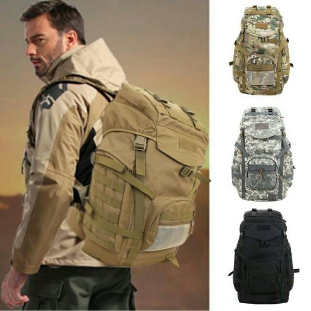 Tas Punggung Atau Ransel Army 50L
