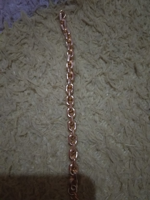 Gelang Rantai Lapis Emas + Balut Kristall