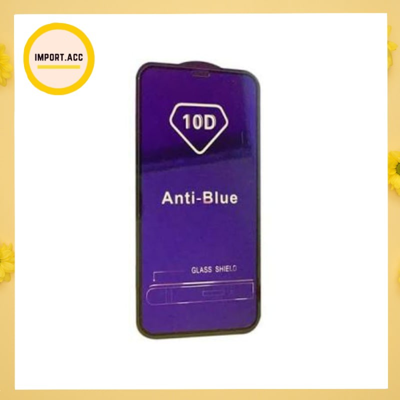 Tempered Glass Blue ray anti gores blue 10D OPPO A39/A57/F1/F7/A70 full cover Anti-Blue anti radiasi