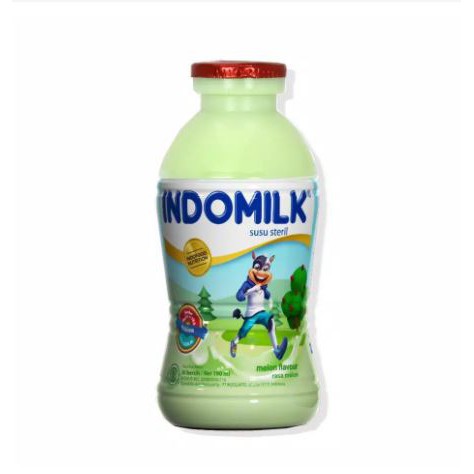 

Indomilk Susu Steril Rasa Melon 190 ml - Botol