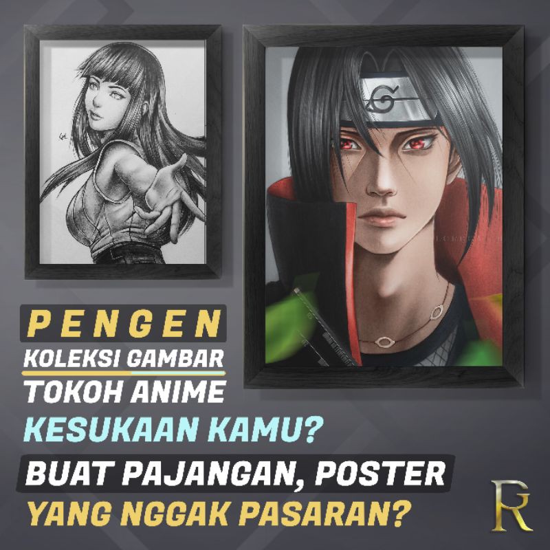 Jasa Ilustrasi Anime / Manga Fanart Digital Art Commission