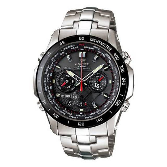 Jam Tangan Pria Casio Edifice Type EQS-1000DB-1A Original / Garansi Resmi 2th