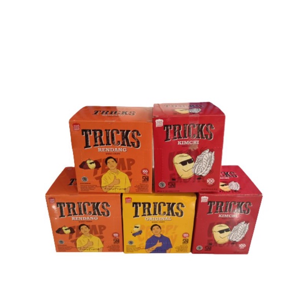 

Tricks Backed Crips Kantang isi 10 (1 kotak)