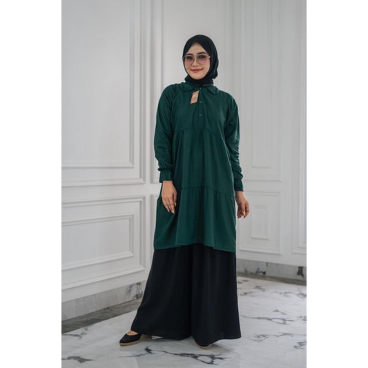 Oz050 Atasan tunik cantik wanita terbaru premium lembut dan nyaman ozora