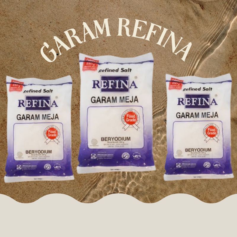 

Refina Garam Meja 250gr