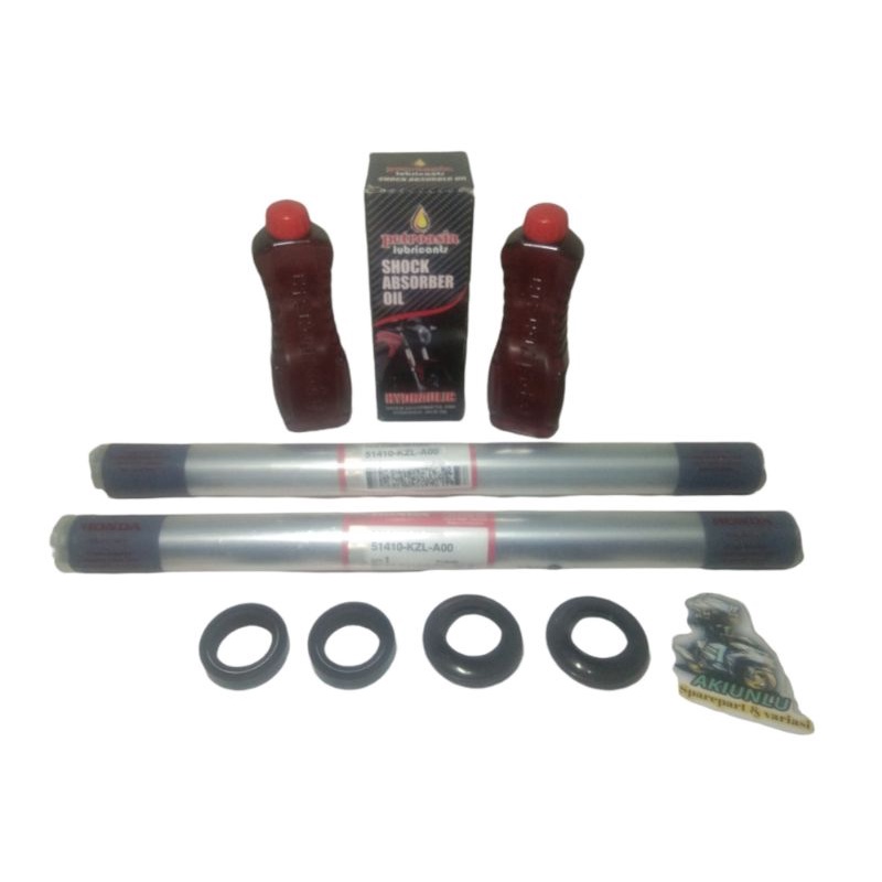 (KZL)√ PAKET SET AS SHOCK DEPAN HONDA BEAT FI/BEAT ESP/VARIO 125/VARIO 150/SCOOPY FI