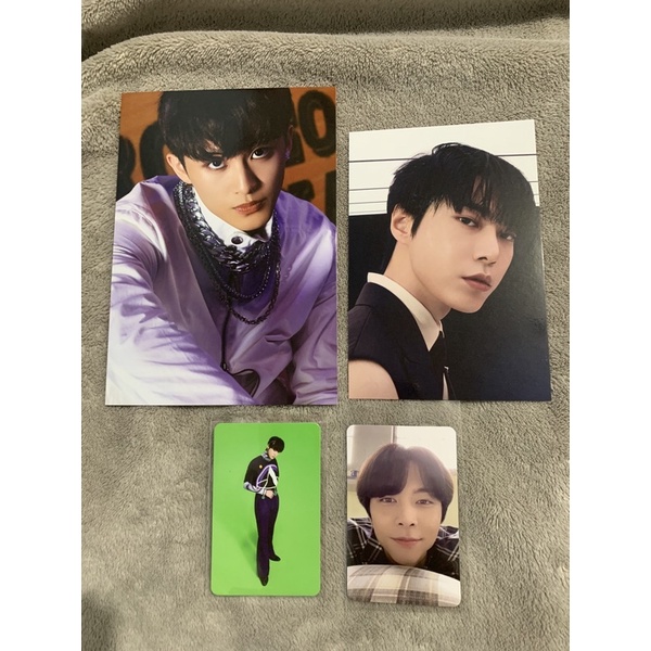 pc photocard doyoung johnny mark sticker sticky jewel