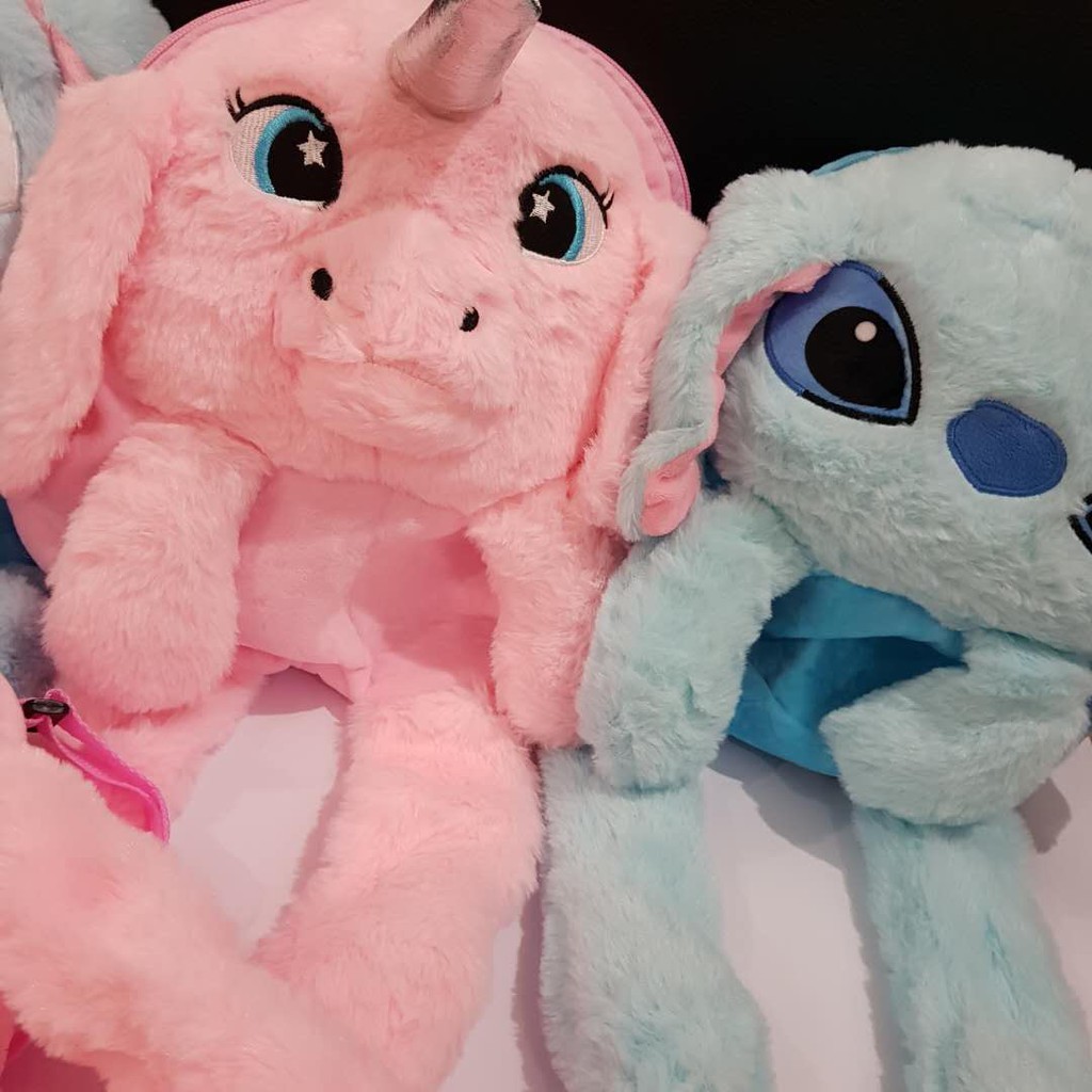 Tas Boneka Unicorn Anak Lucu - Ransel Plush Premium, Bahan Lembut, Cocok untuk Kado