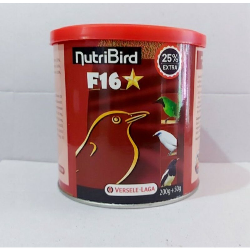 nutribird f16 star voer burung pemakan buah dan serangga