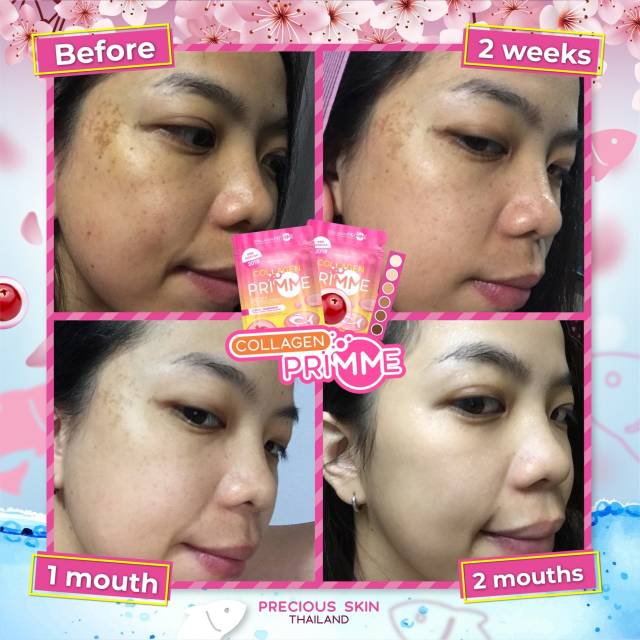 [ HALAL ] COLLAGEN PRIMME SKIN WHITENING SUPPLEMENT / SUPLEMEN KECANTIKAN / PEMUTIH  KULIT