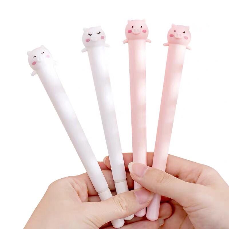 SATUAN Pulpen babi / ecer pinky piggy pig gel pen / bolpen lucu unik murah souvenir