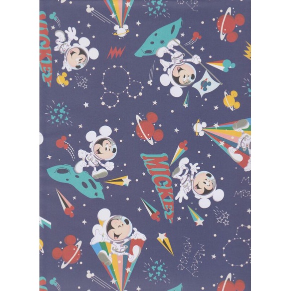 

Kertas Kado Sansan Wawa SW 5728 "Disney/Mickey Mouse/space