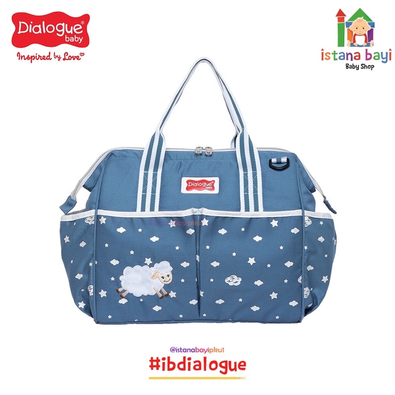 Dialogue Baby Tas Sedang Baby Sheep Series DGT7311 / Tas Perlengkapan Bayi