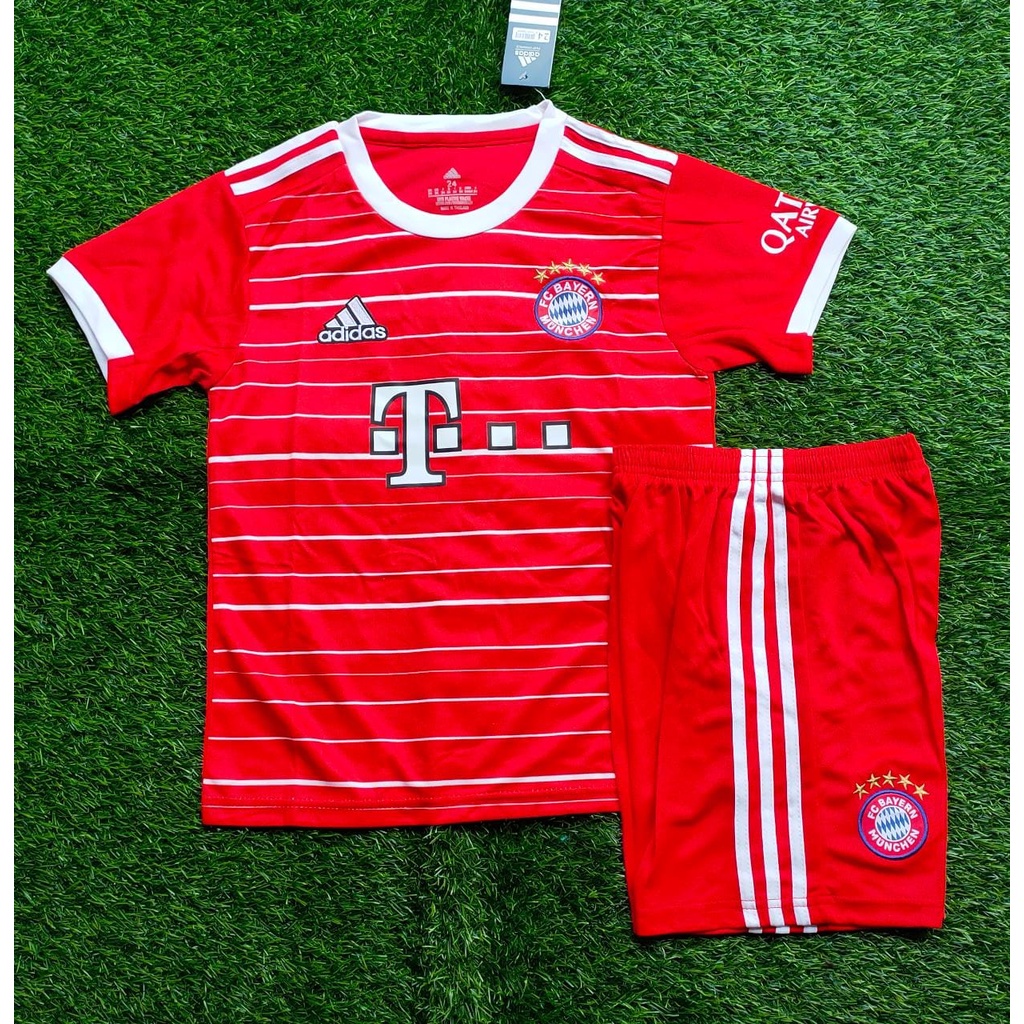 BAJU BOLA ANAK LAKI LAKI BAYERN MUNCHEN JERSEY ANAK SETELAN KIDS 2023 2024 LAKI KUALITAS IMPOR TERBAIK