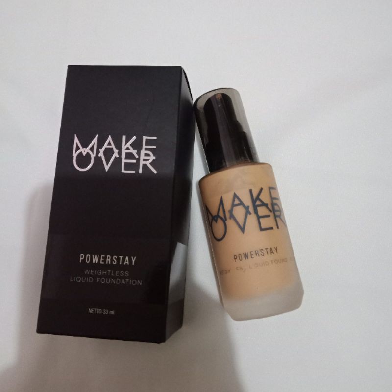 Make Over Power Stay Weightless Liquid  Foundation Shade W42