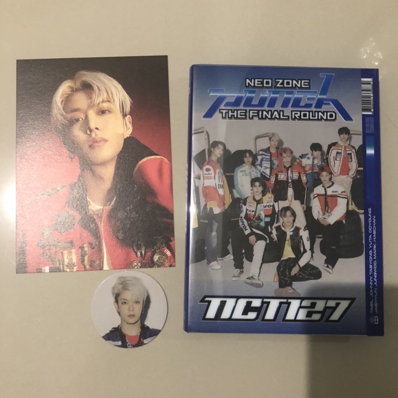 NCT127 NEOZONE PUNCH ALBUM ONLY YUTA POSTCARD YUTA CC CIRCLE CARS PLAYER 1