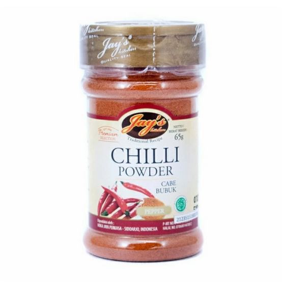 

Jays Chilli powder 65 gr /jay's/cabe bubuk/spices