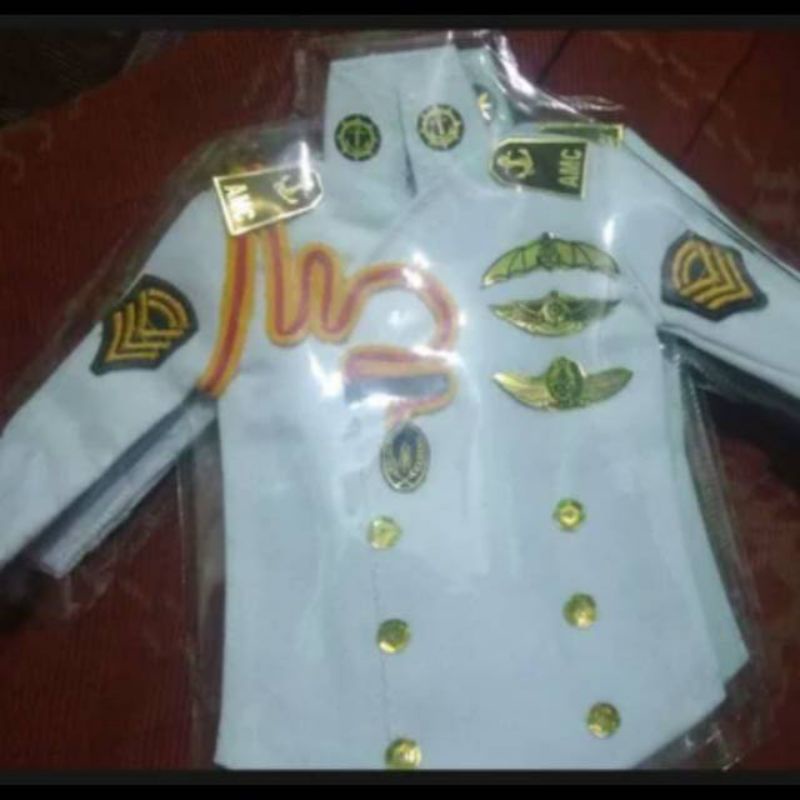 SERAGAM MINI AMC SERAGAM MINI PELAUT MINIATUR SERAGAM PELAUT MINIATUR SERAGAM PELAYARAN MINIPDU PELA