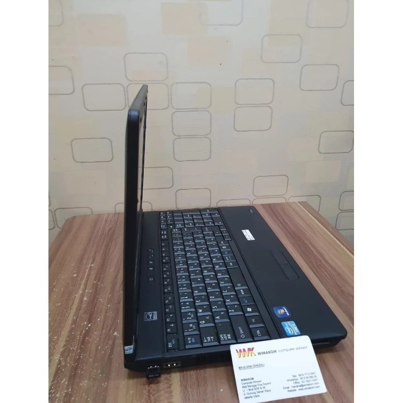 Laptop Toshiba Core i5 Ram 4GB ada numpad nya Bisa CoD