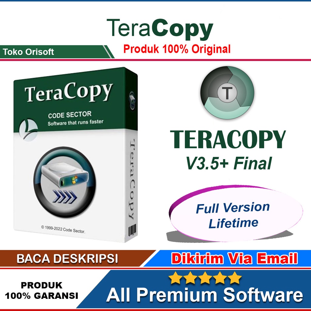 TeraCopy 3.6 Lisensi Full Version Lifetime