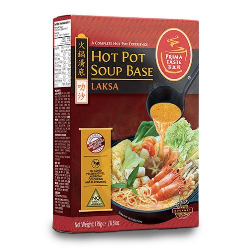 

Bumbu Prima Taste Hot Pot Soup Base Laksa / Laksa Hot Pot 179 Gram