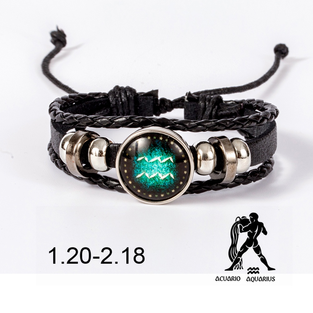 (GS) GELANG ZODIAK PRIA WANITA KOREAN STYLE