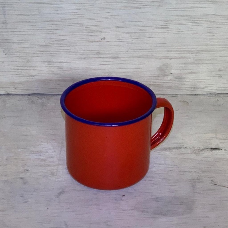 Mug Enamel 7cm/ Cangkir Enamel 7cm/ Gelas mini 7cm warna