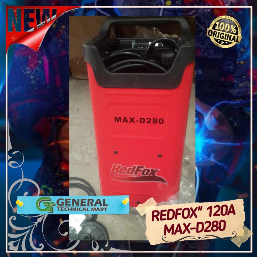 BATTERY CHARGER/CHARGER AKI "REDFOX" 120A MAX-D280