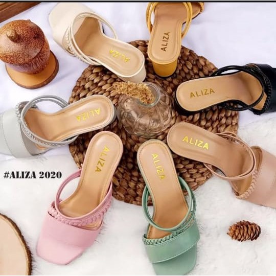 SANDAL CANTIK HEELS HAK TAHU TALI KEPANG KP-05