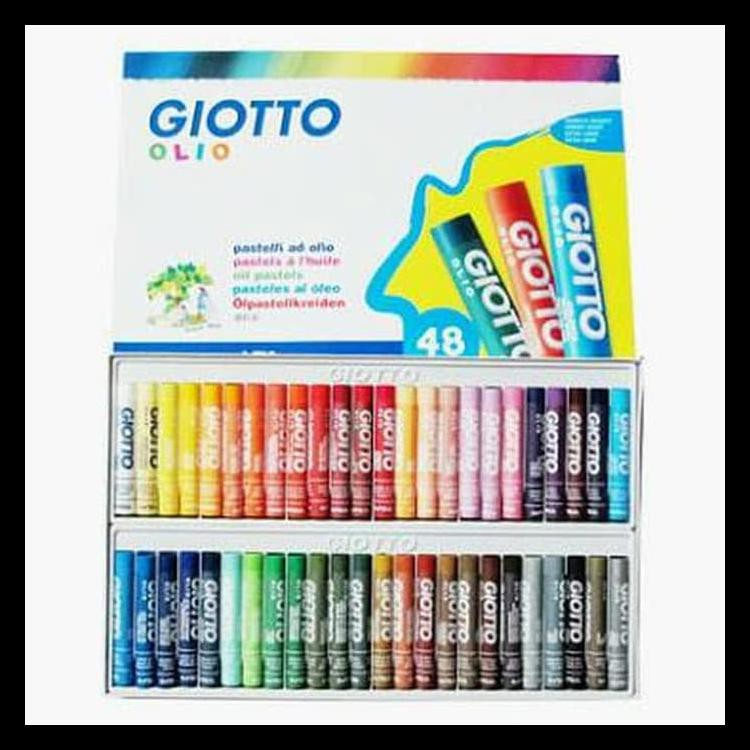 

Terlaris Crayon Pastel 48 Warna Olio Giotto Extra Strong Terbaru