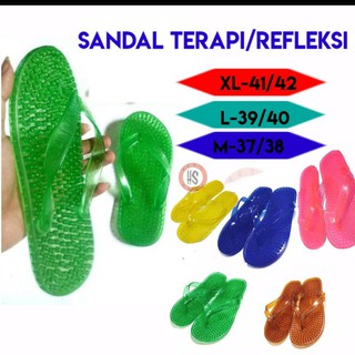 Image of Sandal sehat/sandal refleksi/sendali murah Duri kecil DOP/TRANSFARAN