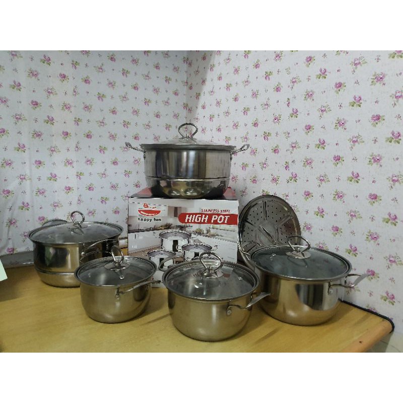 High Pot 12 Pcs  Happy Fun