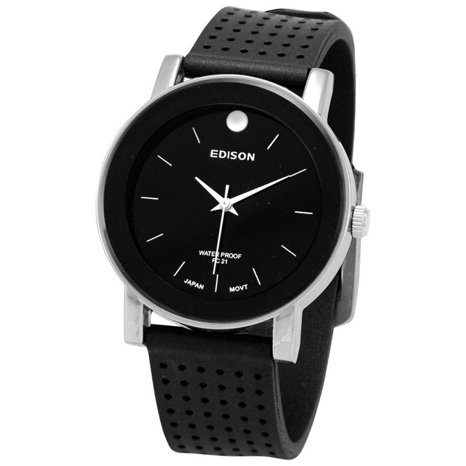 Jam Tangan Watch Edison AR EG 2401 Waterproof Japan Movement