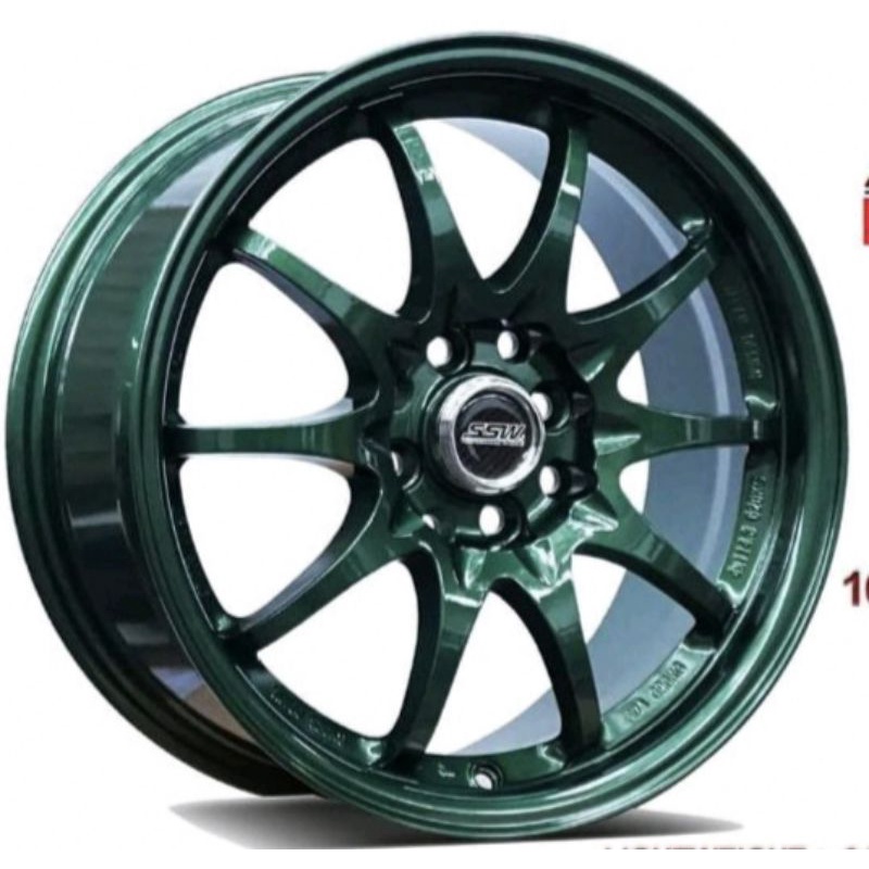 Paketin BAN BARU 195 50 16 velg mobil ssw ORIGINAL made in thailand S200/ce28 ring 16x7  pcd 4x100/1