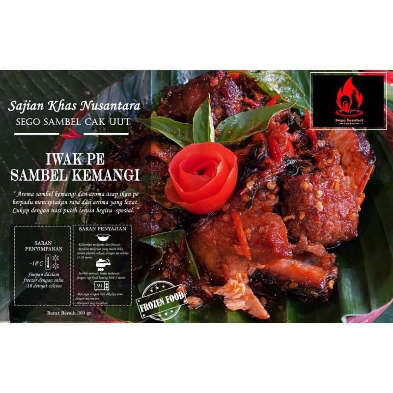 

IWAK PE FROZEN FOOD BY SAMBEL CAK UUT MALANG 300gram