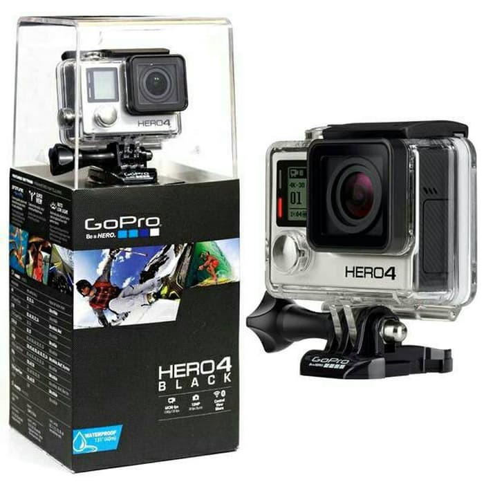 Gopro Hero 4 Black 100 Original Go Pro Hero 4 Black Edition Hero4 Shopee Indonesia