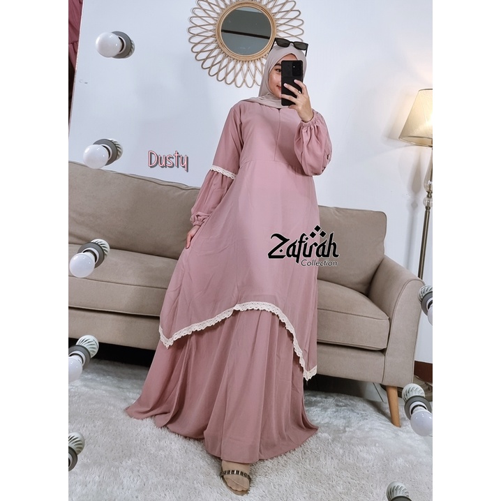 Gamis Malaysia Renda Model Terbaru