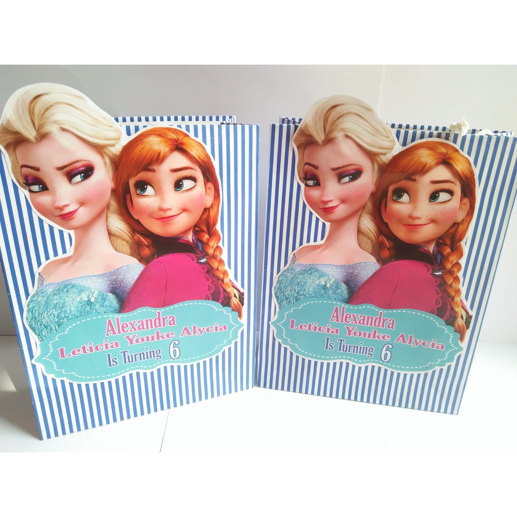 

Paperbag ultah anak custom