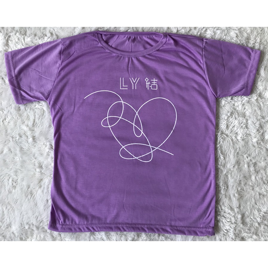 HOPYLOVY - Kaos Tumblr Tee Wanita Lilac Edition Lengan Pendek Purple