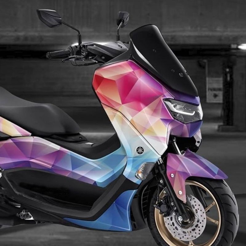 decal nmax 2020 putih