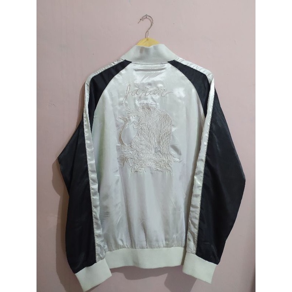 Sukajan Shiro Tora Japan white on white