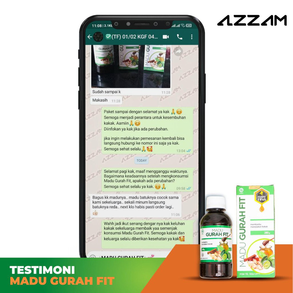 Madu Gurah Fit Obat Sesak Nafas Bronkitis Sinusitis Radang Tenggorokan Batuk Menahun dan Asma-3