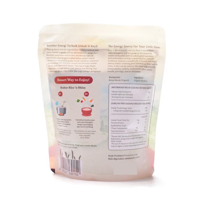 

Diskon Rice'n Shine Tepung Beras Merah Organik 250 g Cuci Gudang Awal Tahun