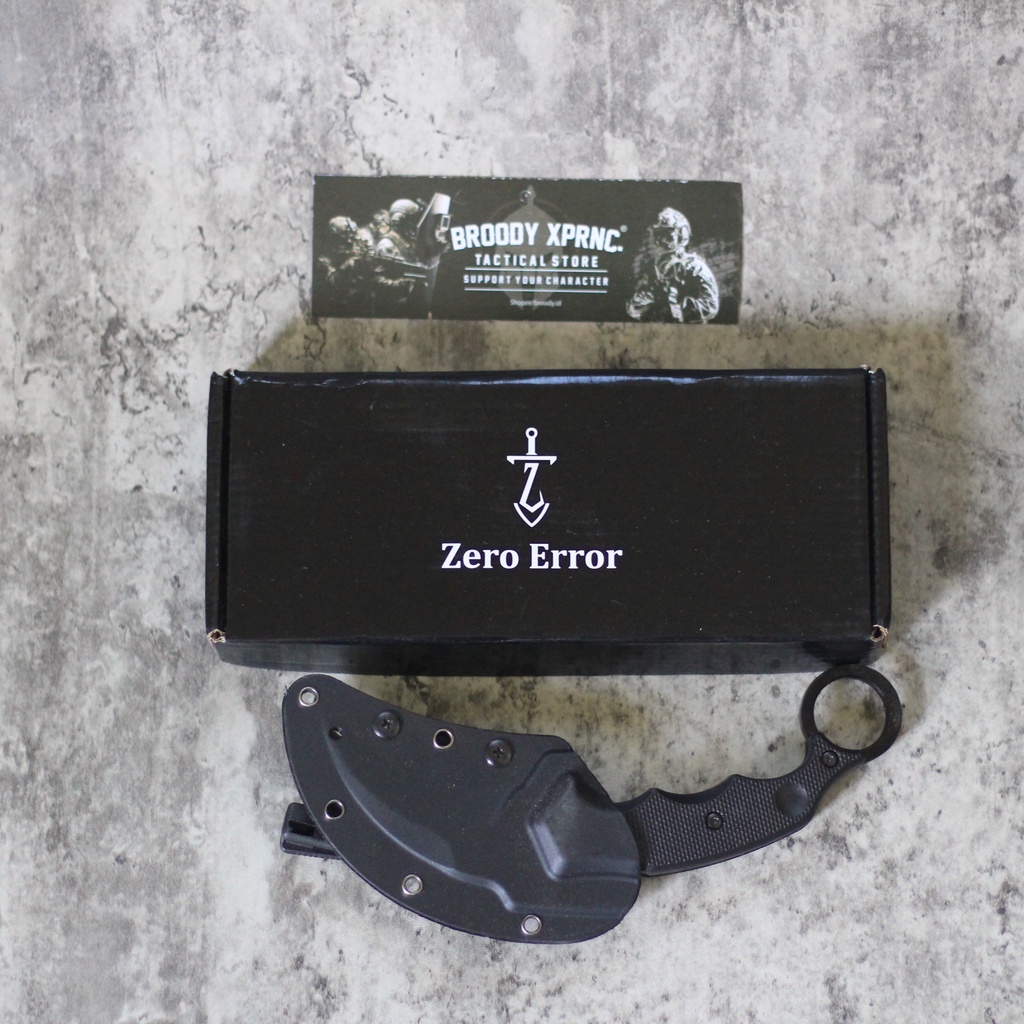 BROODY - Pisau Model Zero Eror K4rambit / Pisau Survivel / Outdoor