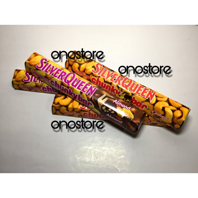 

Silverqueen Chunky Bar Almond Cashew 85 Gram